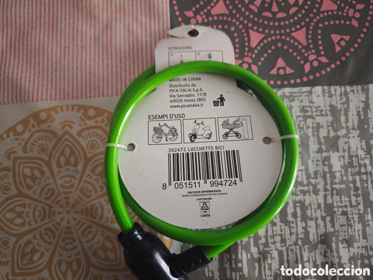 Vintage: Candado cable nuevo estrenar - Foto 7