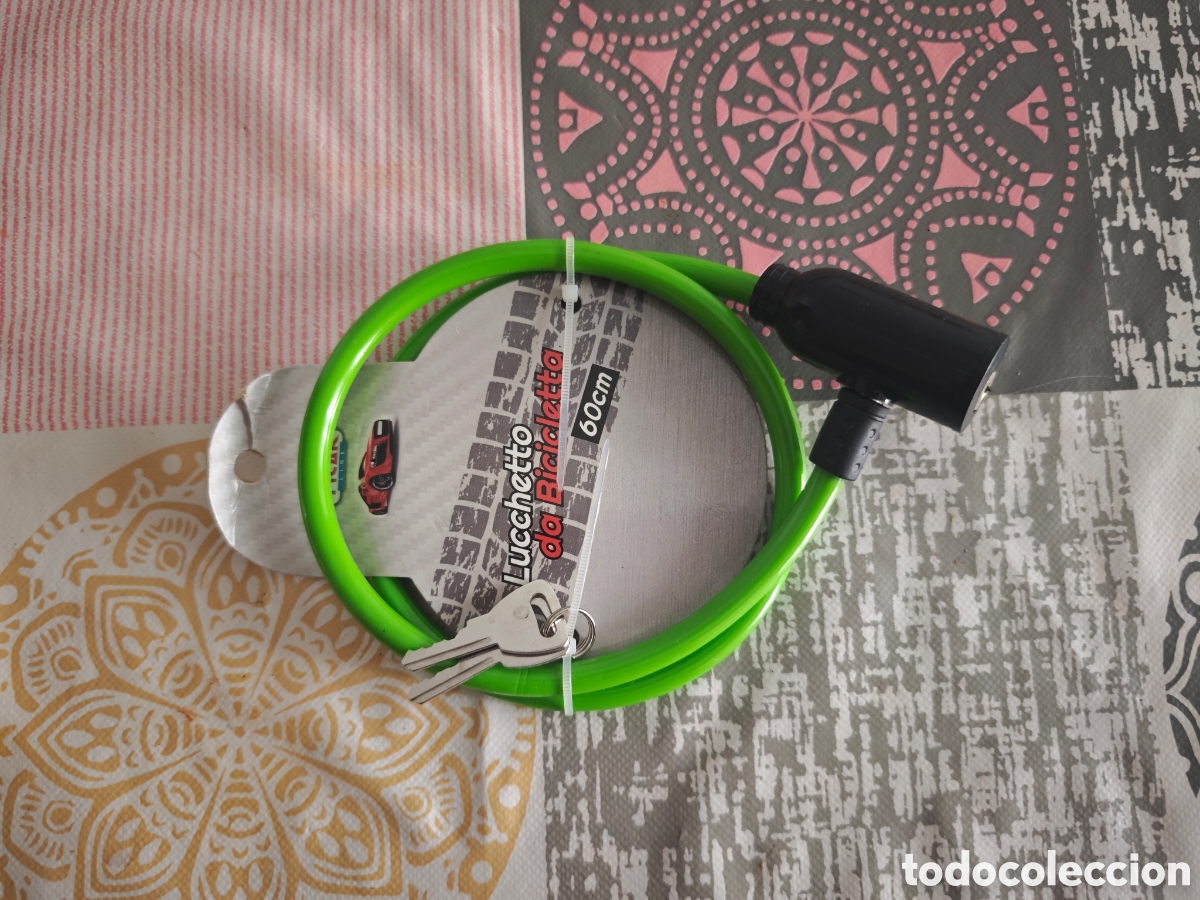 Vintage: Candado cable nuevo estrenar - Foto 1