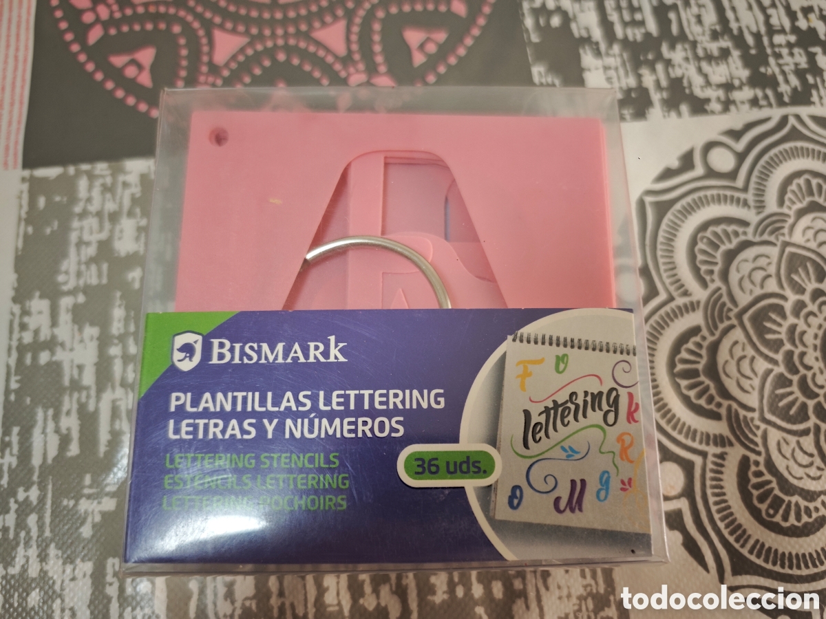 Vintage: Plantillas para n&uacute;meros y letras nuevo