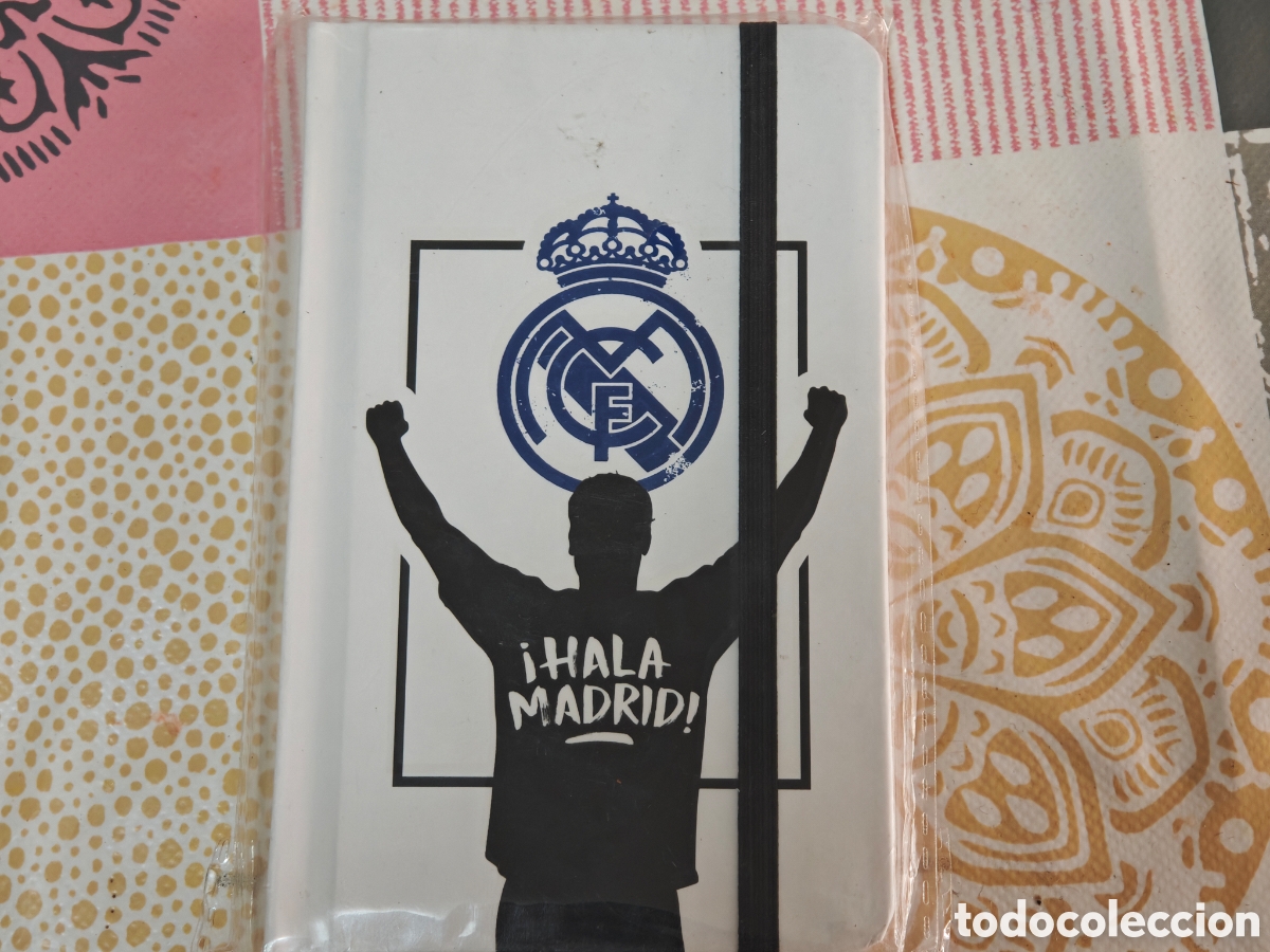 Vintage: Libreta con goma real Madrid - Foto 2