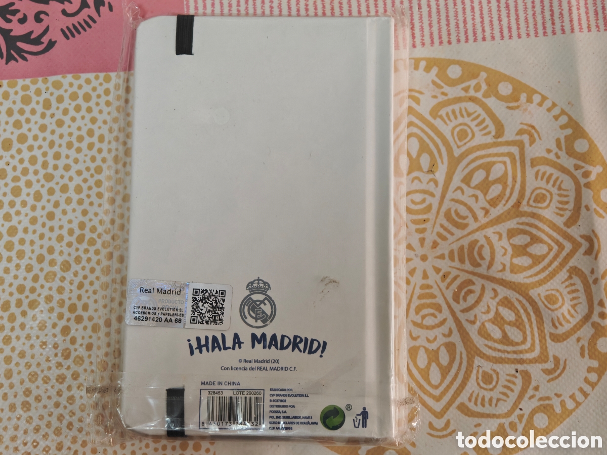 Vintage: Libreta con goma real Madrid - Foto 3