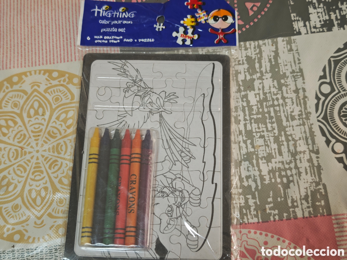 Vintage: Puzzles con pinturas para pintar nuevo - Foto 1