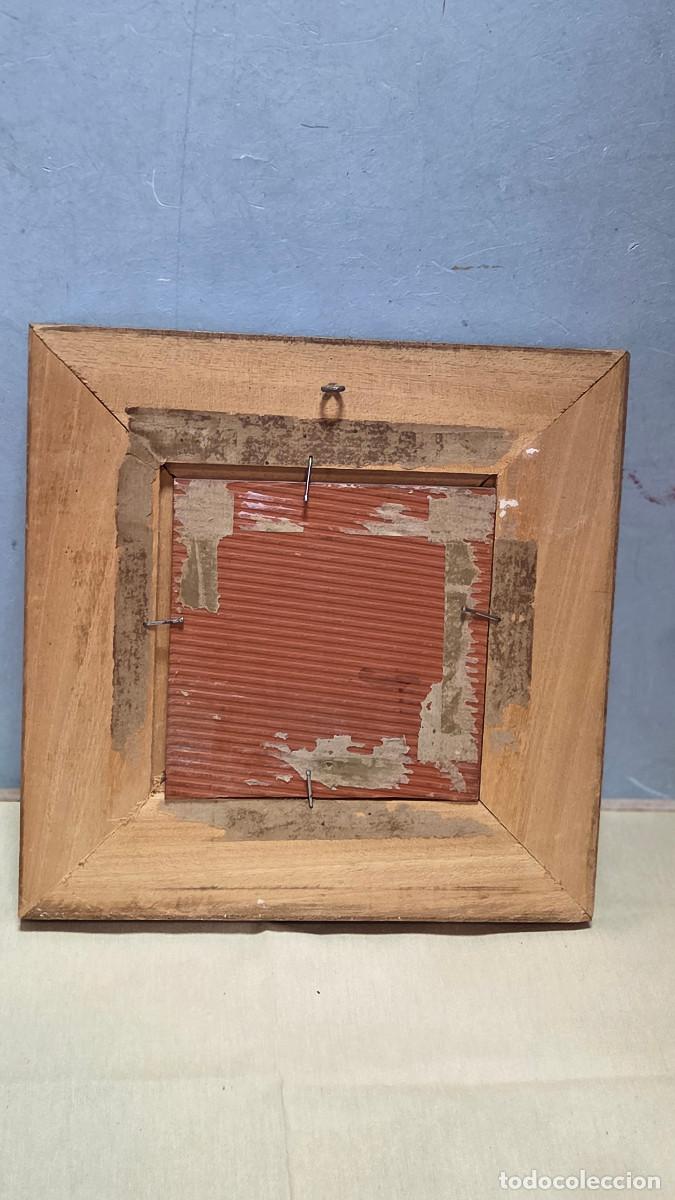 Vintage: cuadro con azulejo Chaparro - Foto 4
