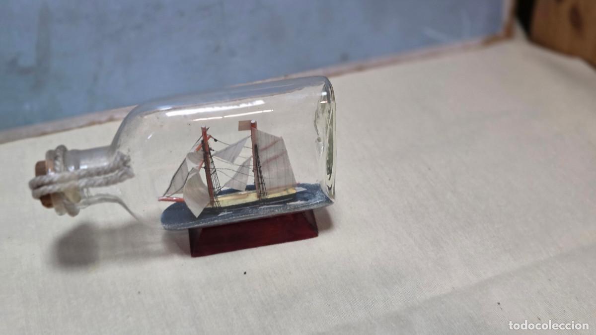 Vintage: botella con barco vintage - Foto 1