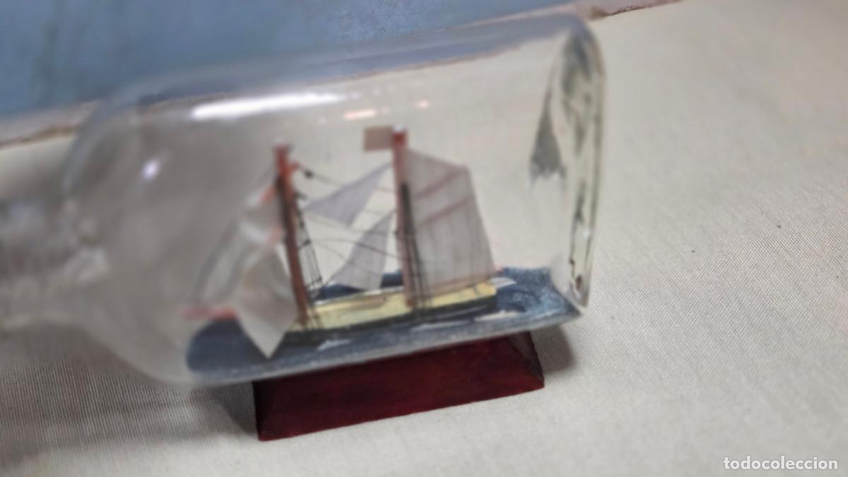 Vintage: botella con barco vintage - Foto 2