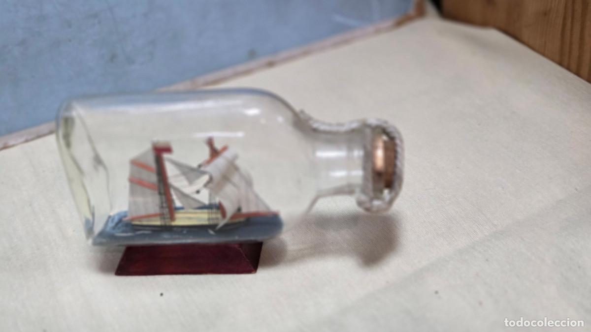 Vintage: botella con barco vintage - Foto 3