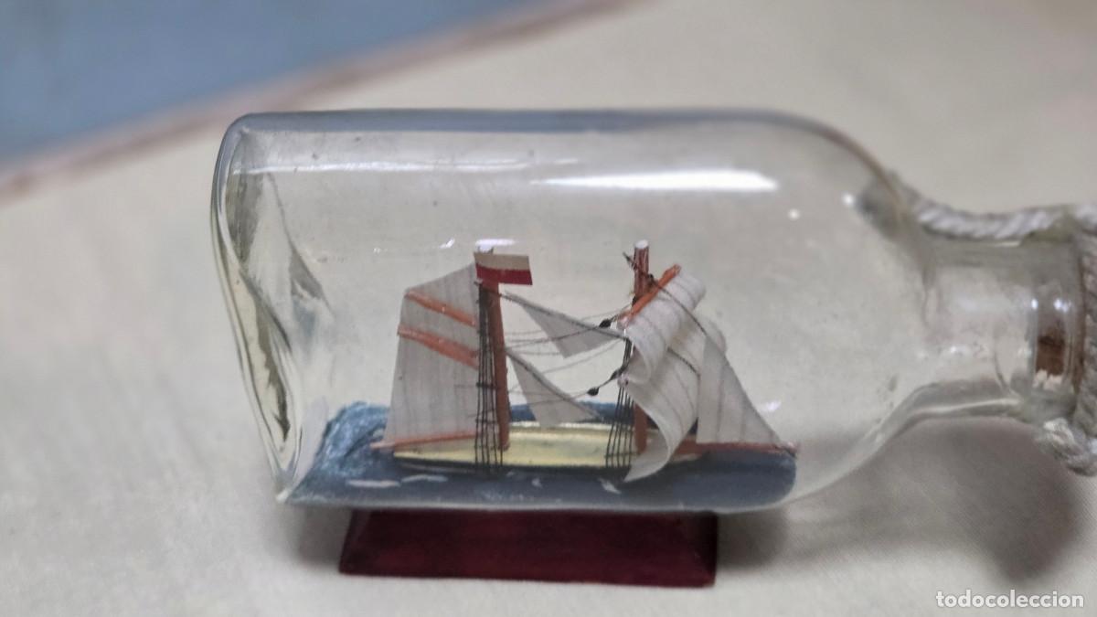 Vintage: botella con barco vintage - Foto 4