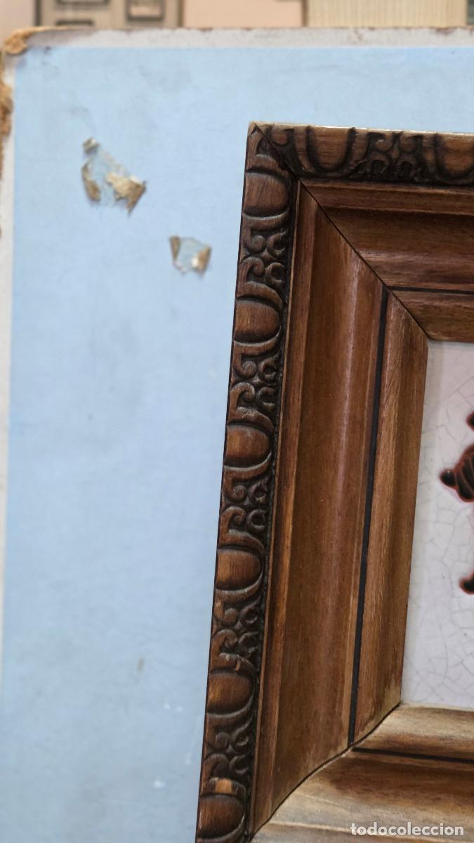 Vintage: cuadro con azulejos antiguos - Foto 2
