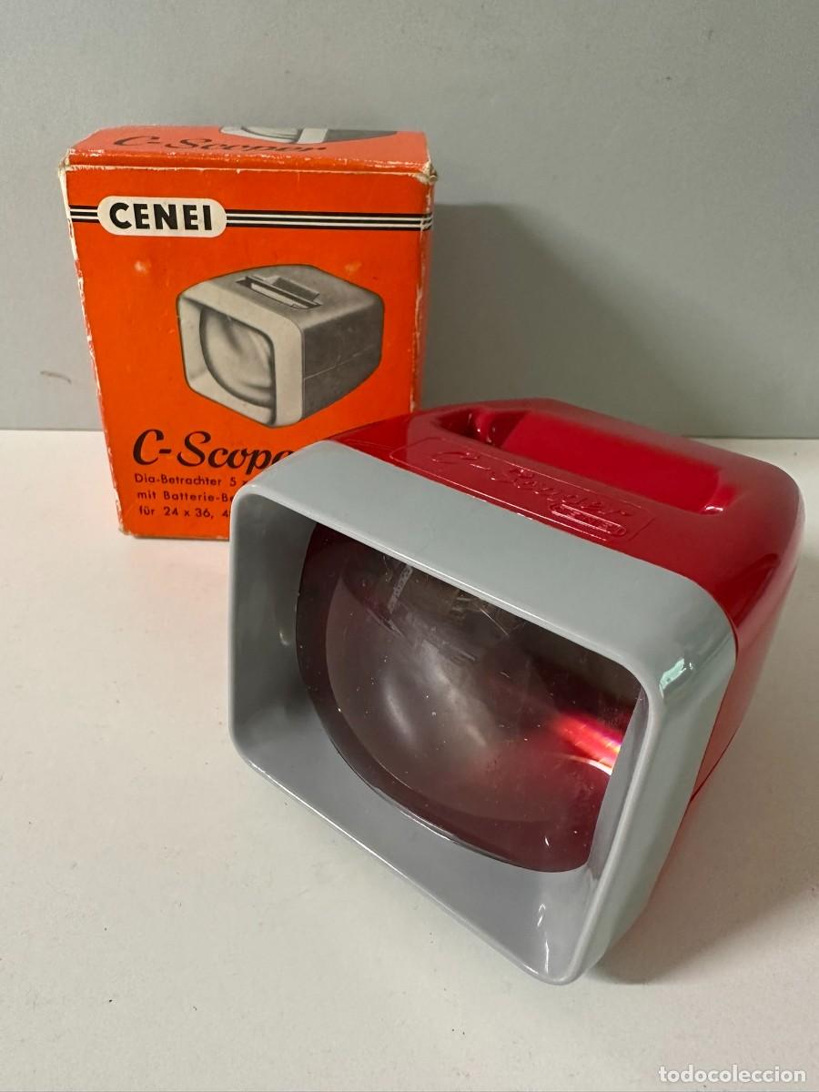 Vintage: Visor de diapositivas vintage Cenei C-Scoper