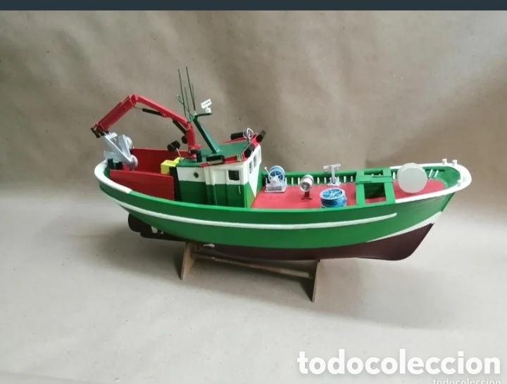 Vintage: Barco pesquero del cant&aacute;brico