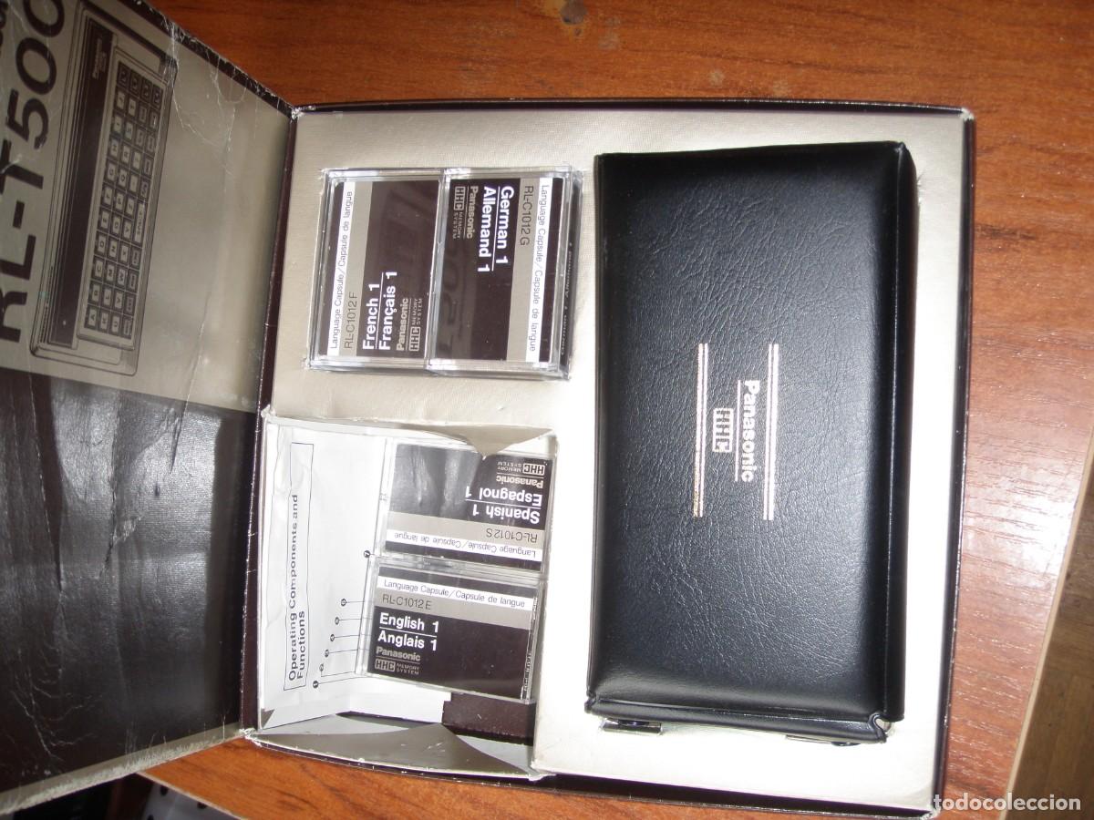 Vintage: TRADUCTORA ELECTR&Oacute;NICA PANASONIC RL-T500 RLT500 COMO NUEVA