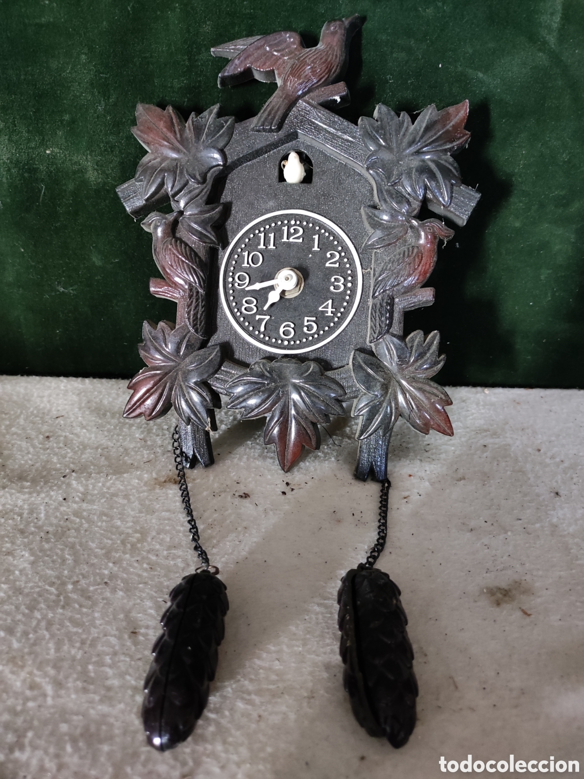 Vintage: Reloj de cuco a pilas vintage
