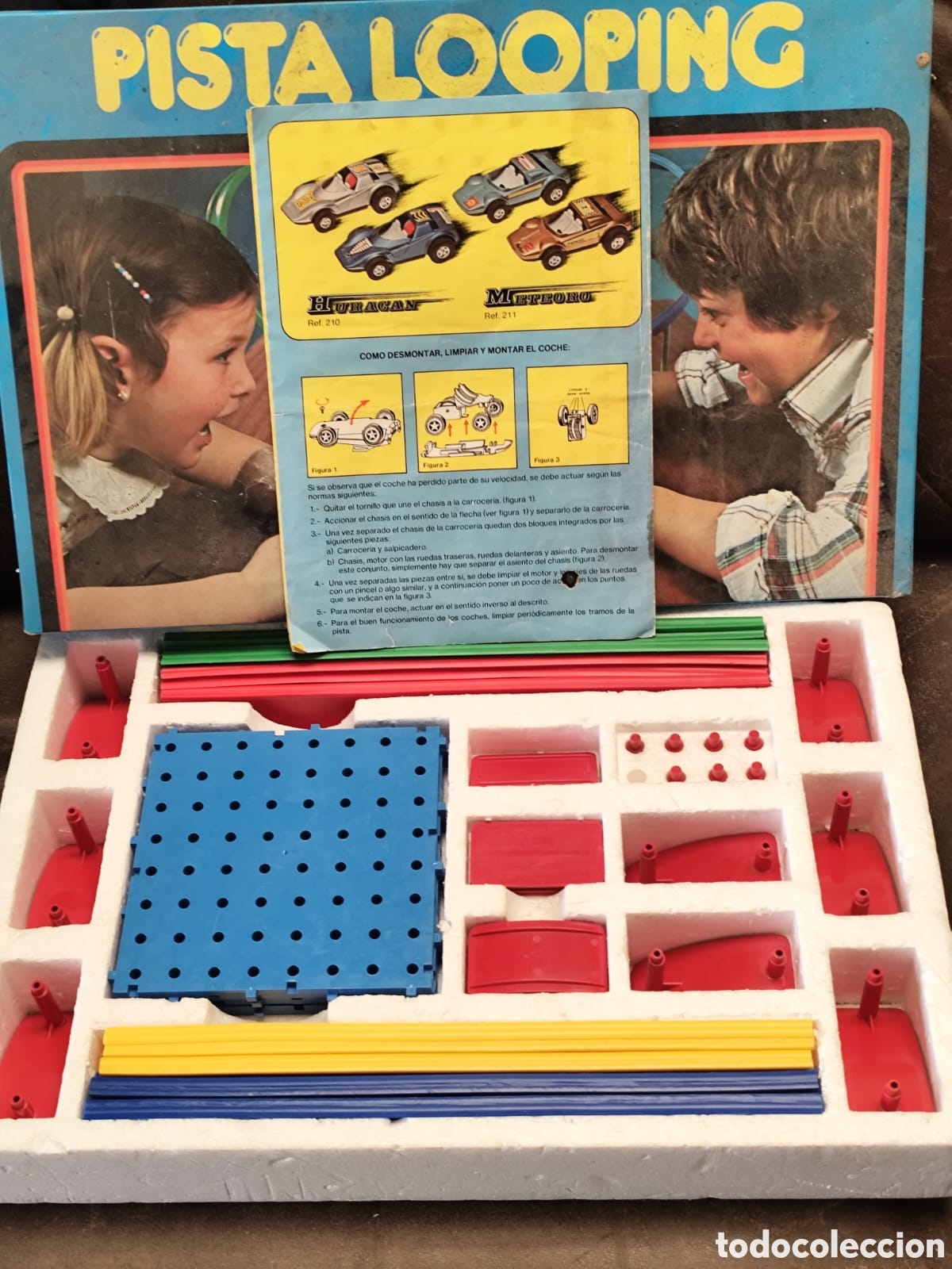 Vintage: Pista Looping Pilen Vintage con Caja