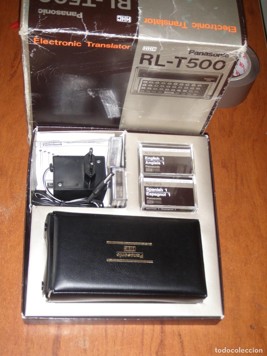 Vintage: TRADUCTORA ELECTR&Oacute;NICA PANASONIC RL-T500 RLT500 COMO NUEVA