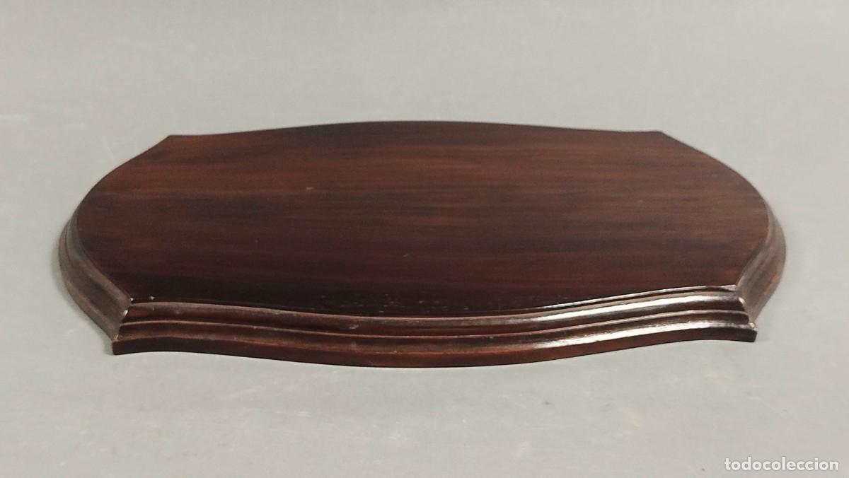 Vintage: BASE DE MADERA BARNIZADA - Foto 1