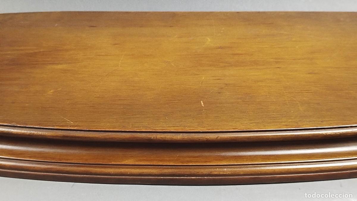 Vintage: BASE DE MADERA DE GRAN TAMA&Ntilde;O - Foto 4