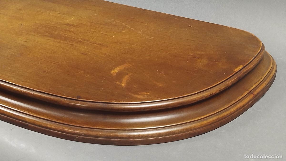 Vintage: BASE DE MADERA DE GRAN TAMA&Ntilde;O - Foto 5