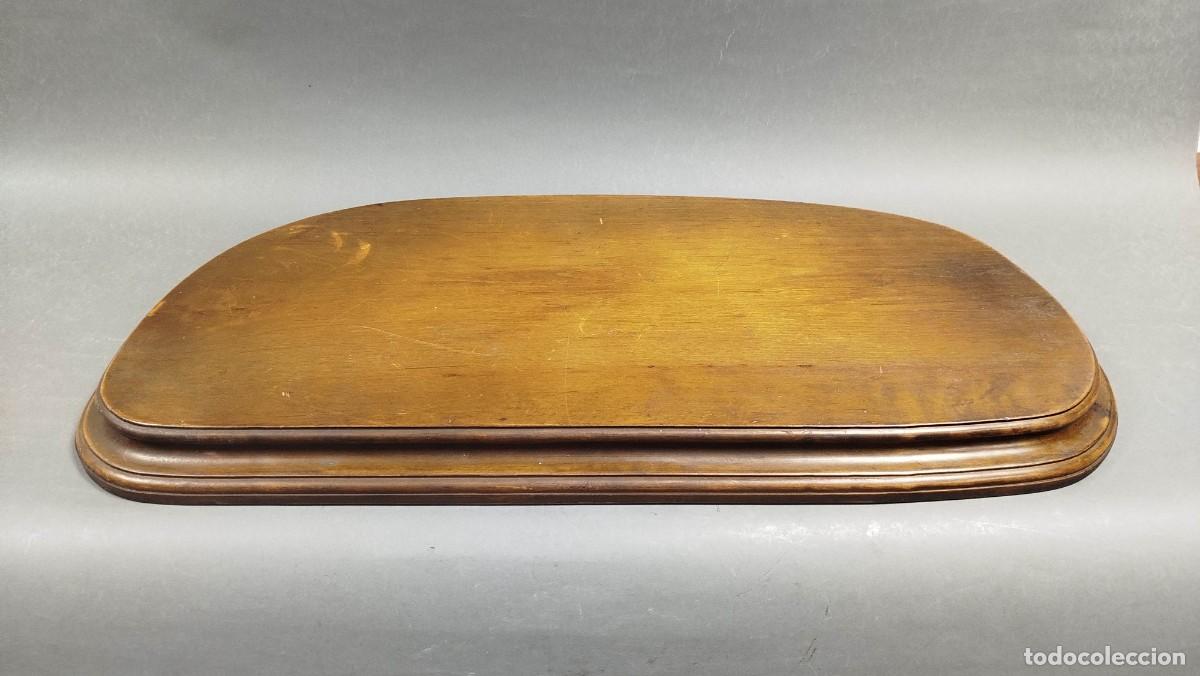 Vintage: BASE DE MADERA DE GRAN TAMA&Ntilde;O - Foto 6