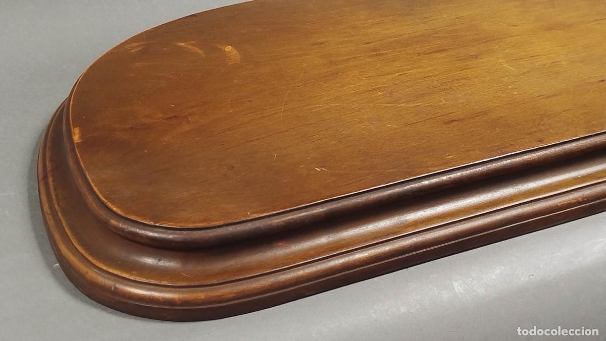 Vintage: BASE DE MADERA DE GRAN TAMA&Ntilde;O - Foto 7