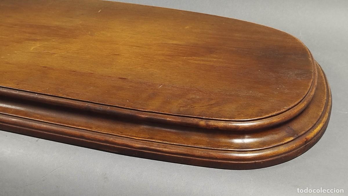 Vintage: BASE DE MADERA DE GRAN TAMA&Ntilde;O - Foto 8