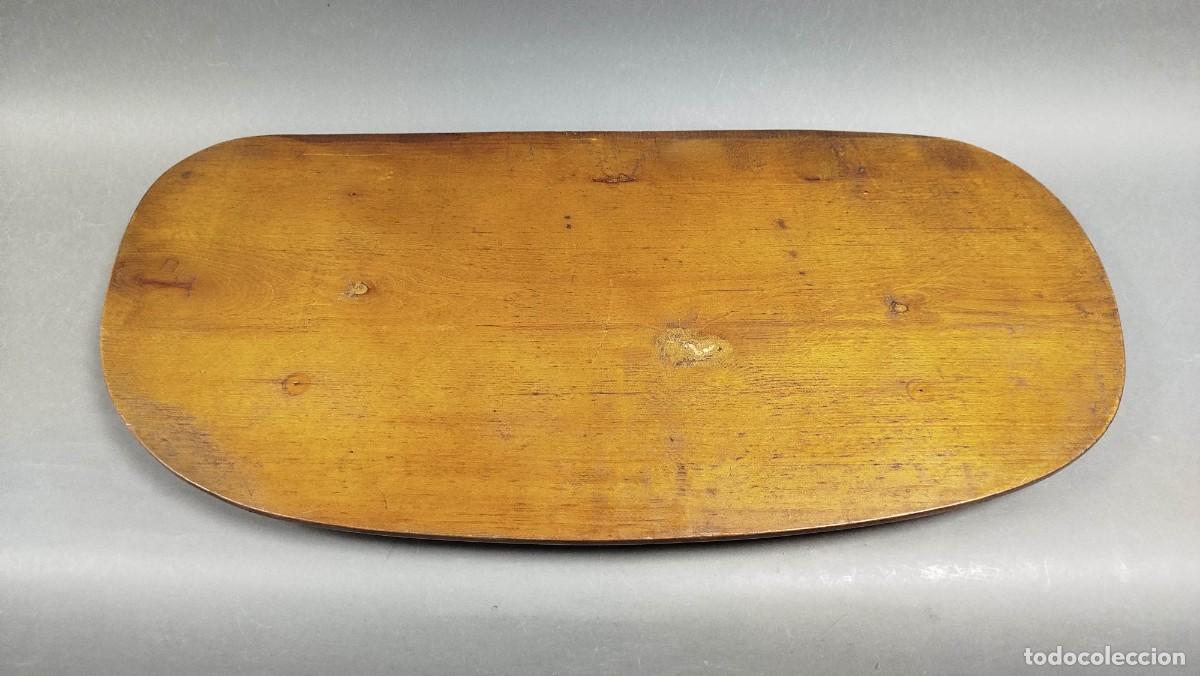 Vintage: BASE DE MADERA DE GRAN TAMA&Ntilde;O - Foto 9