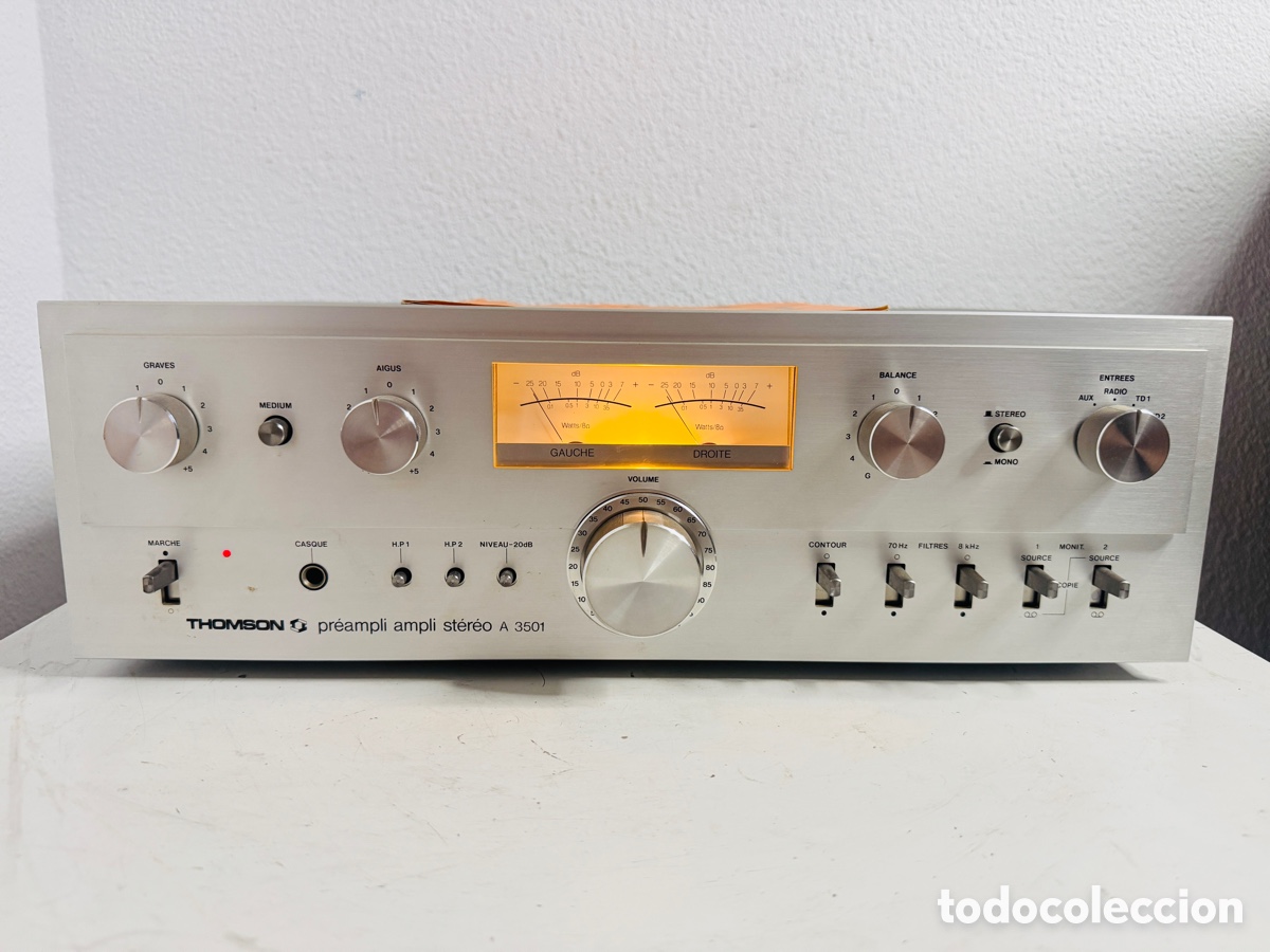 Vintage: Thomson A 3501 Stereo Amplifier Hifi Vintage Japan 1970s