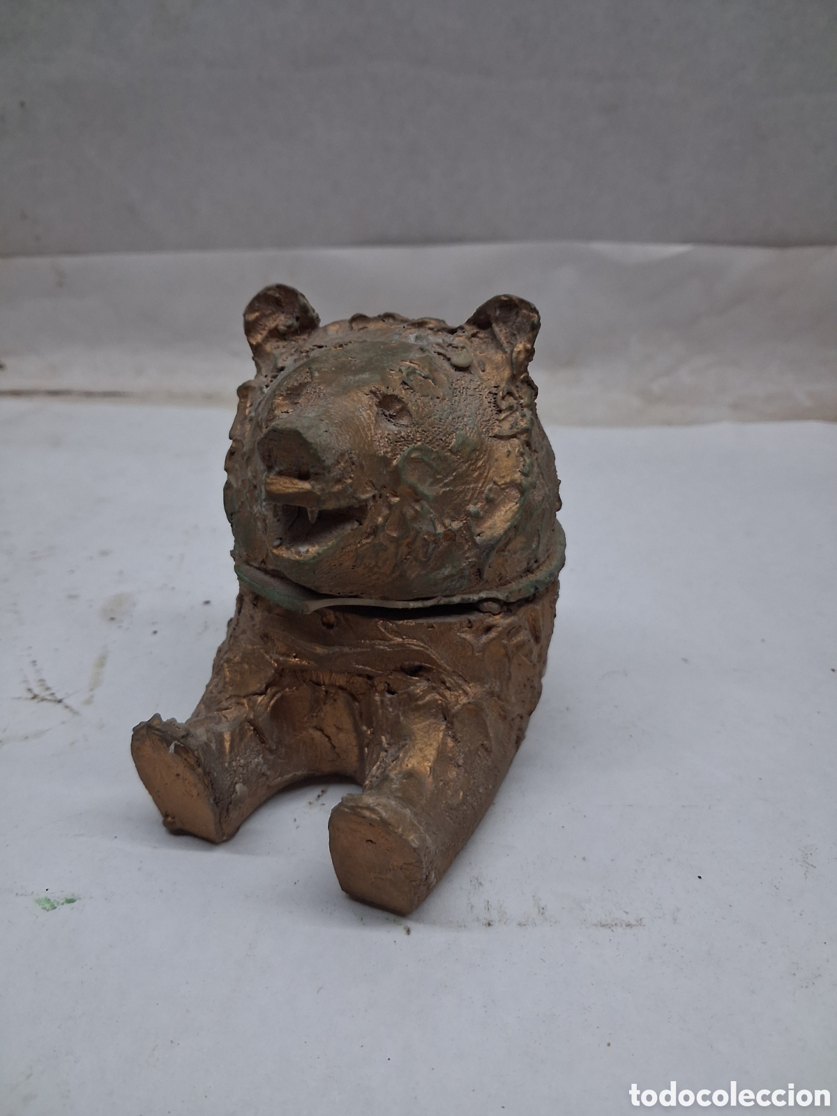 Vintage: Oso joyero de resina - Foto 2