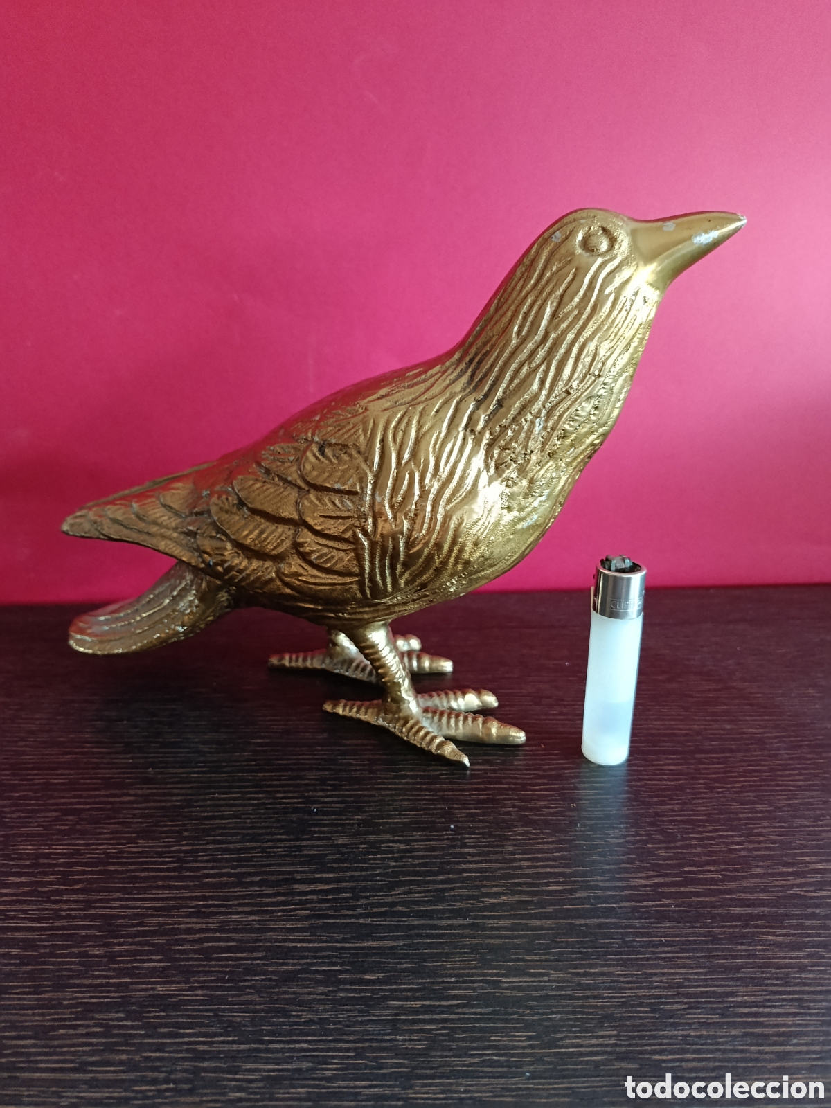 Vintage: Ave decorativa de metal - Foto 4