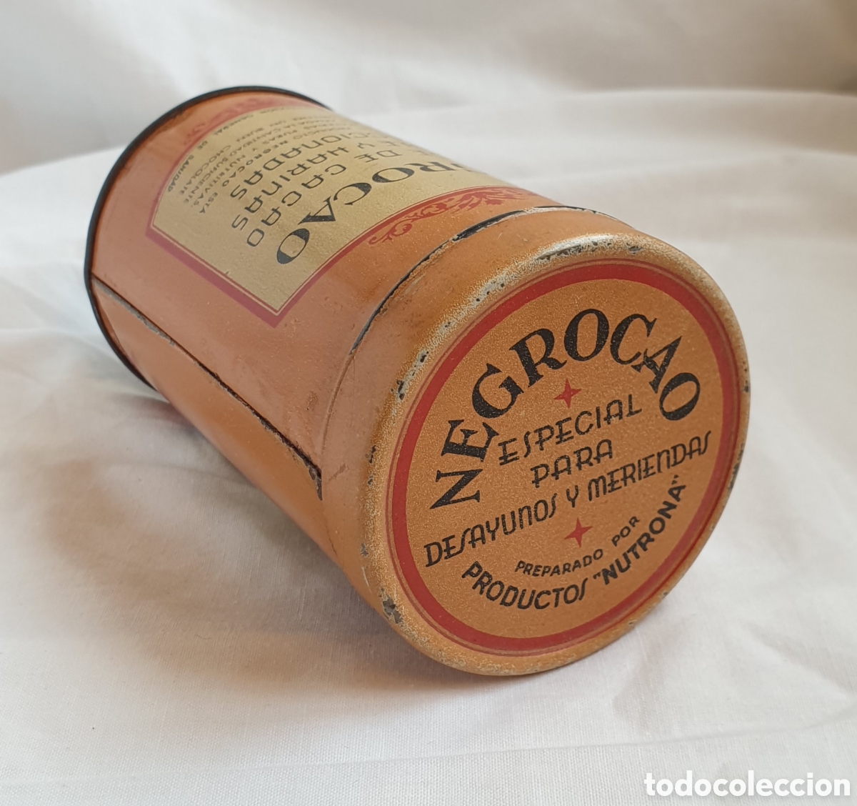 Vintage: LATA LITOGRAFIADA NEGROCAO (G. DE ANDREIS) - Foto 3