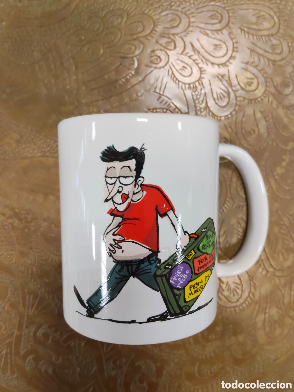 Vintage: Taza LA VOZ DE GALICIA