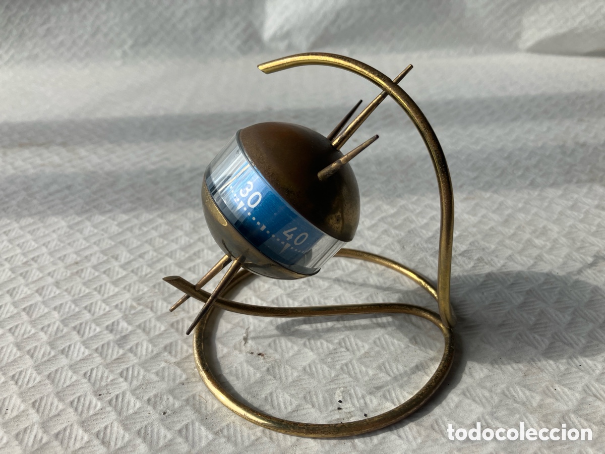 Vintage: Antiguo term&oacute;metro ambiental vintage tipo SPUTNIK