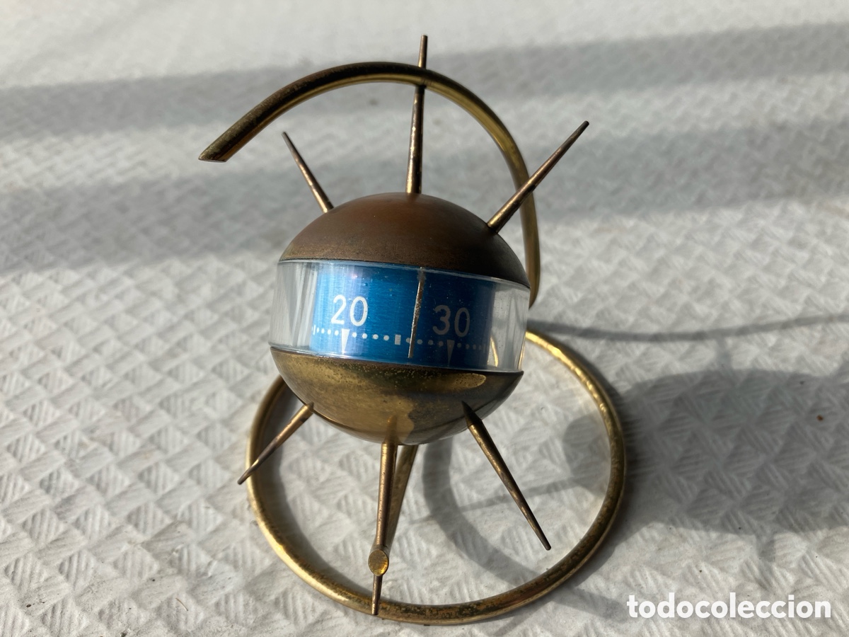 Vintage: Antiguo term&oacute;metro ambiental vintage tipo SPUTNIK