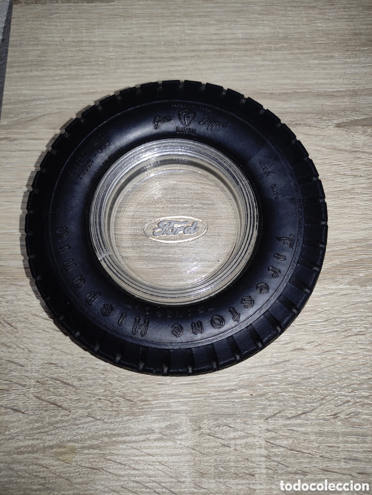 Vintage: Cenicero vintage Firestone Ford