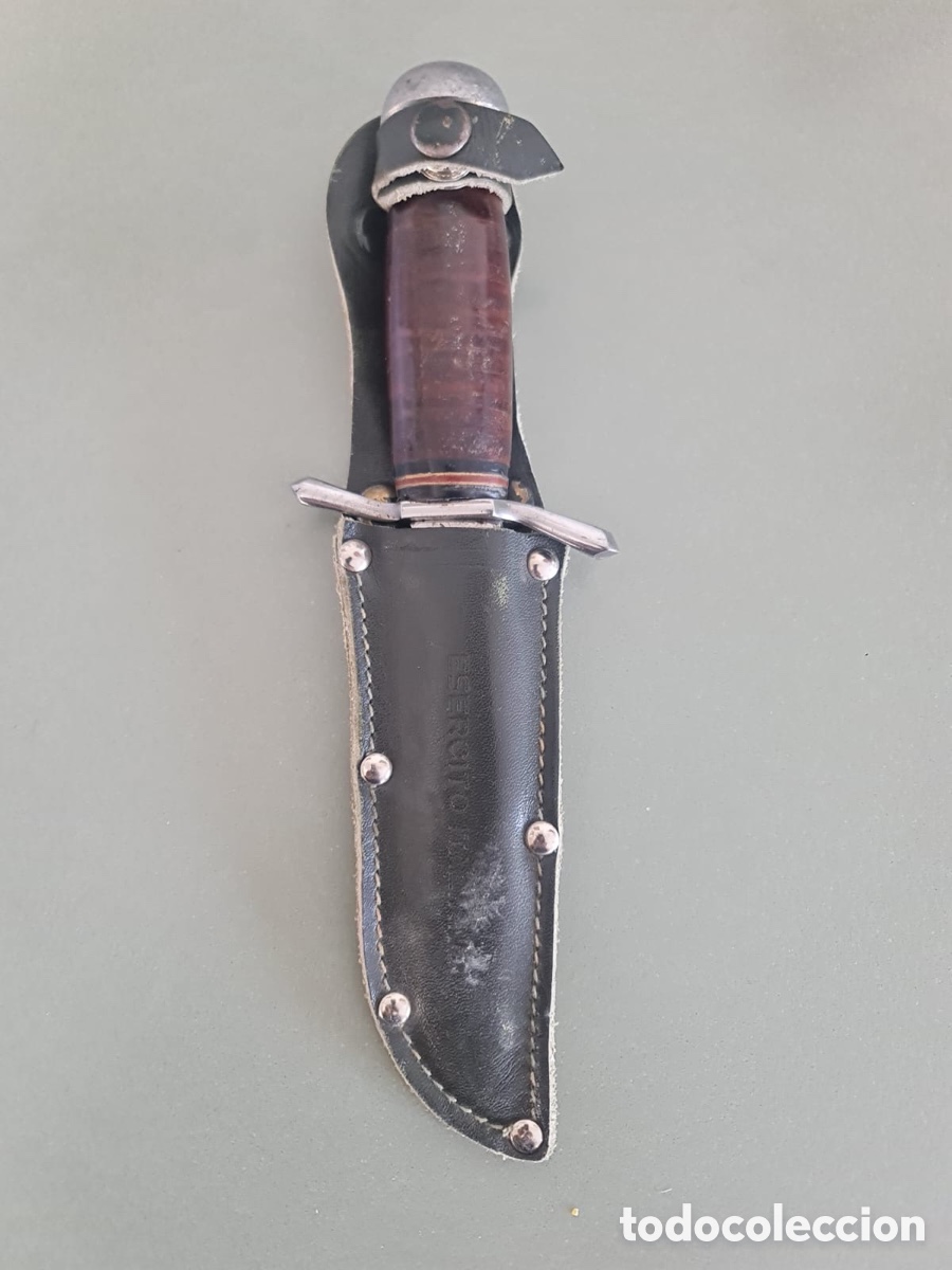 Vintage: Cuchillo peque&ntilde;o de combate ej&eacute;rcito italiano a&ntilde;os 50