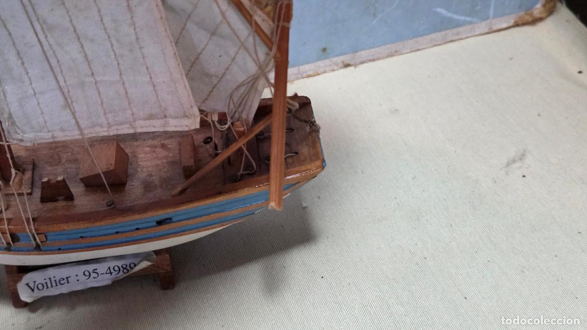 Vintage: maqueta de barco de madera - Foto 4