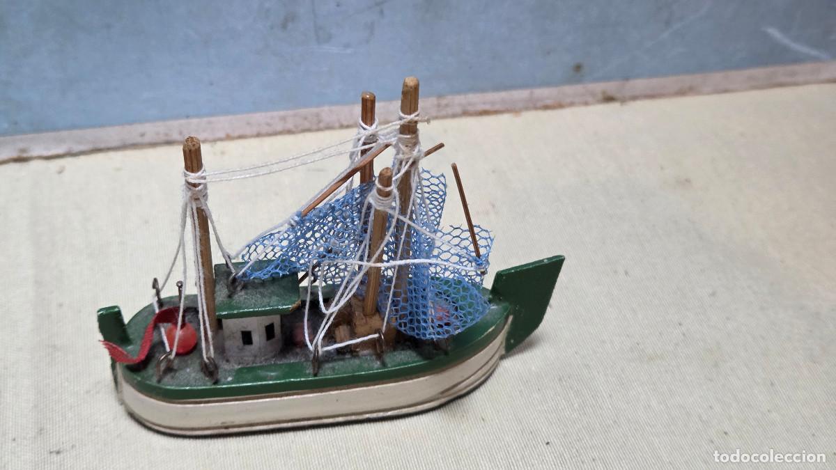 Vintage: peque&ntilde;o barco de madera - Foto 2