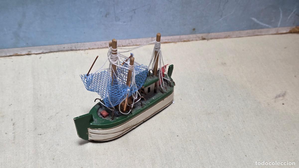 Vintage: peque&ntilde;o barco de madera - Foto 4