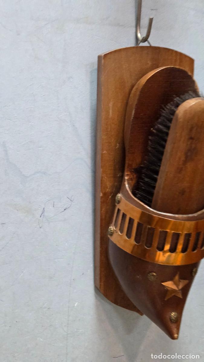 Vintage: colgador con cepillo vintage - Foto 3