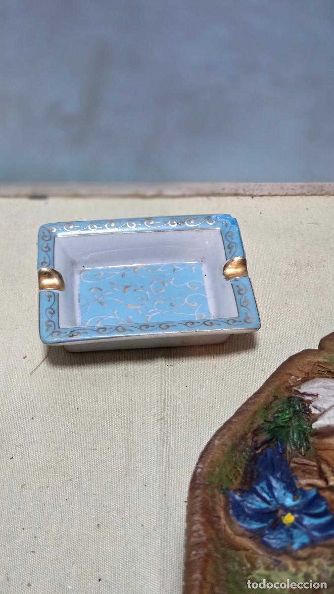 Vintage: cenicero de ceramica oriental - Foto 2