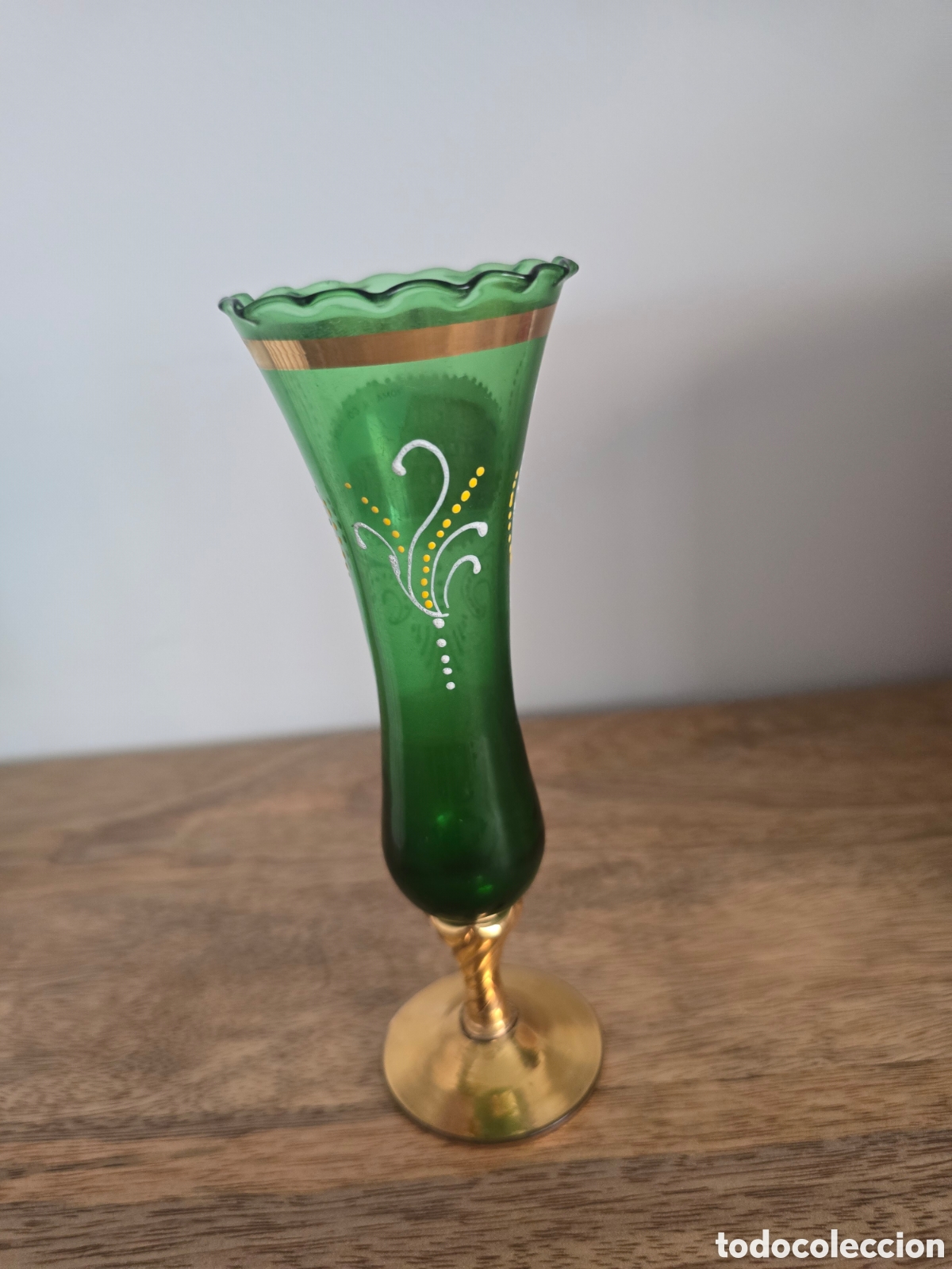 Vintage: Violeteros de cristal de Murano - Foto 5