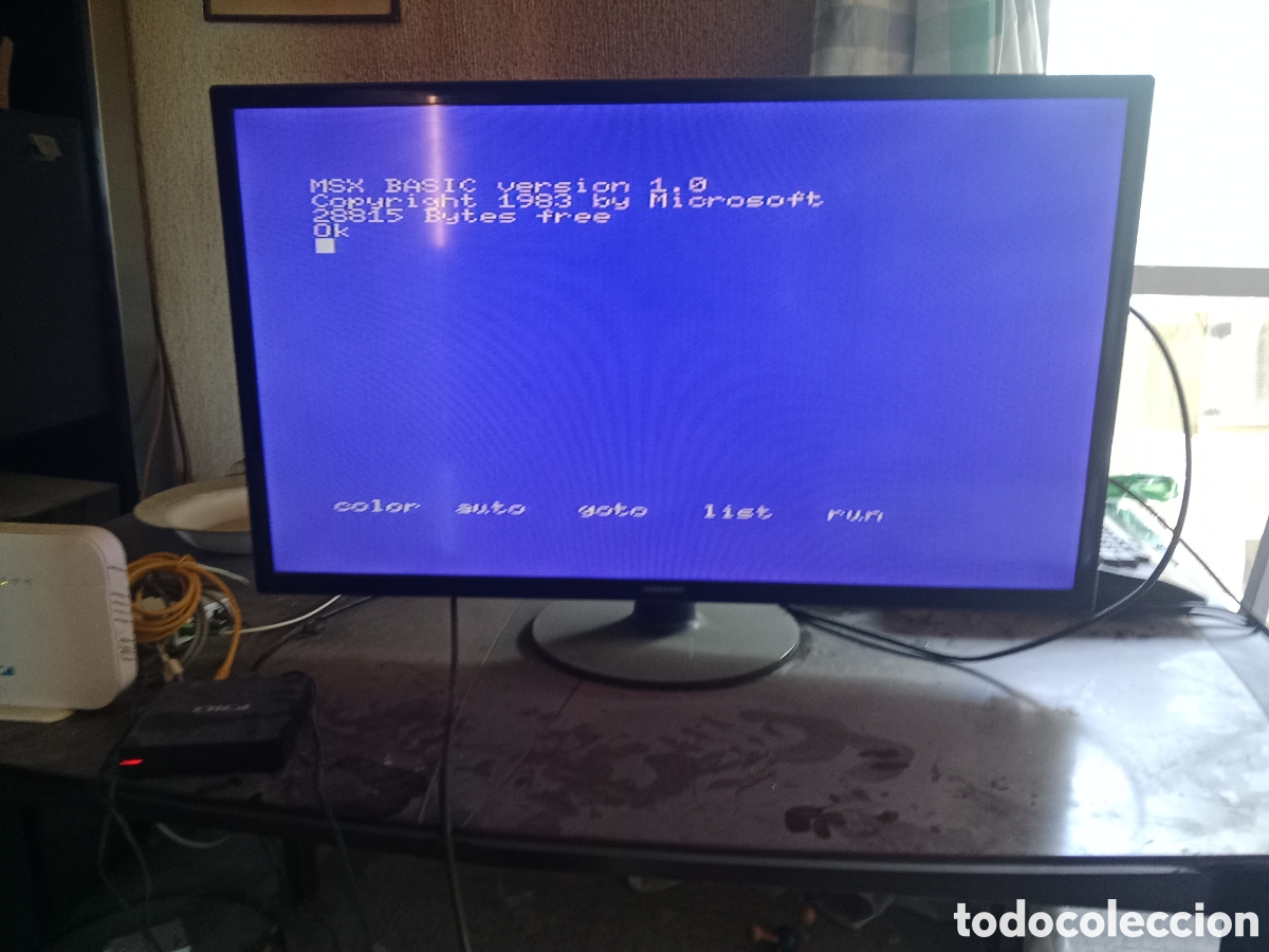 Vintage: Ordenador Sony msx HB-501P