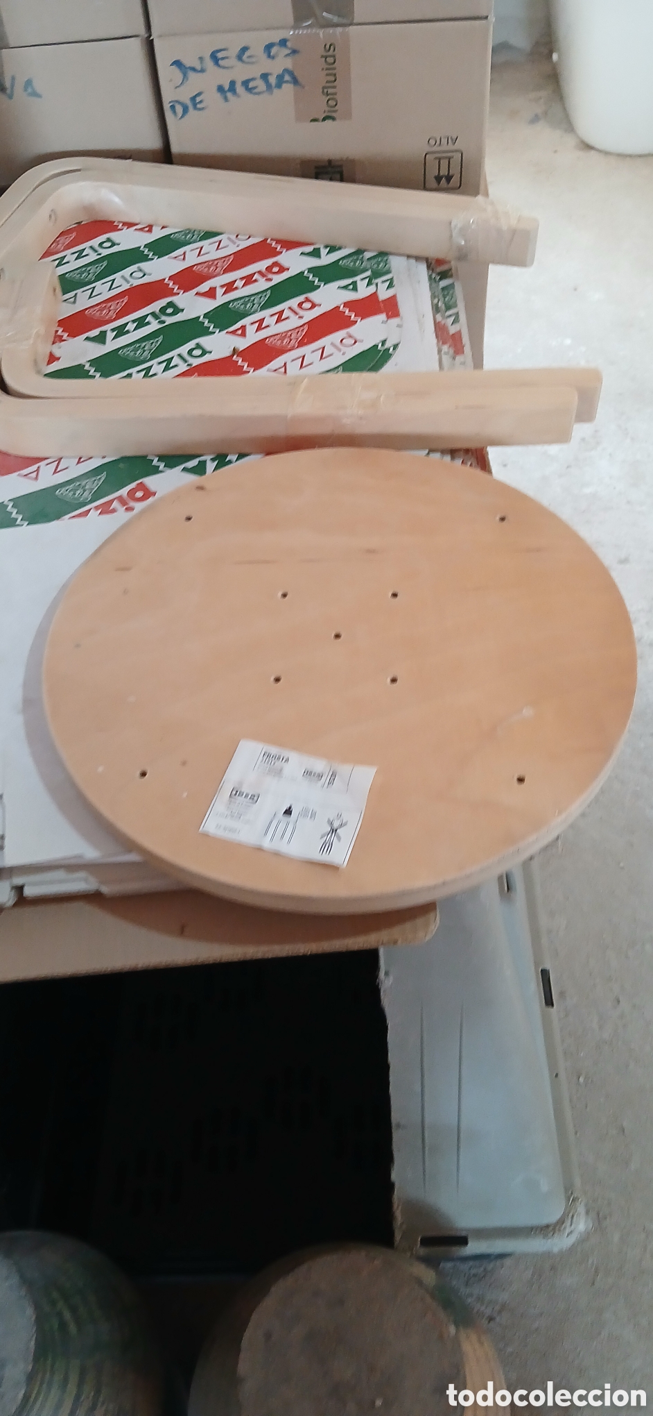 Vintage: TABURETE DE MADERA MODELO FROSTA DE IKEA