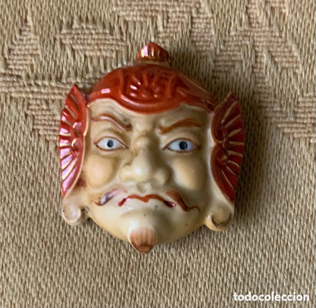 Vintage: TOSHIKANE BOT&Oacute;N JAPON&Eacute;S PIRCELANA - Foto 3