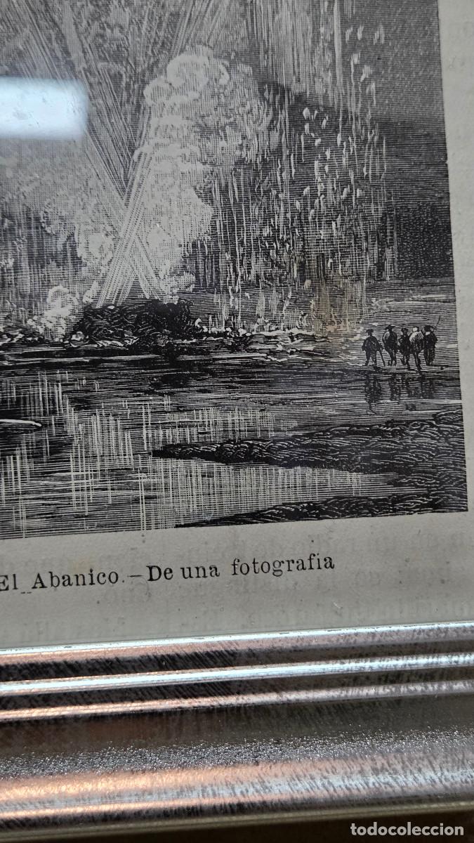 Vintage: cuadro con grabado antiguo - Foto 3