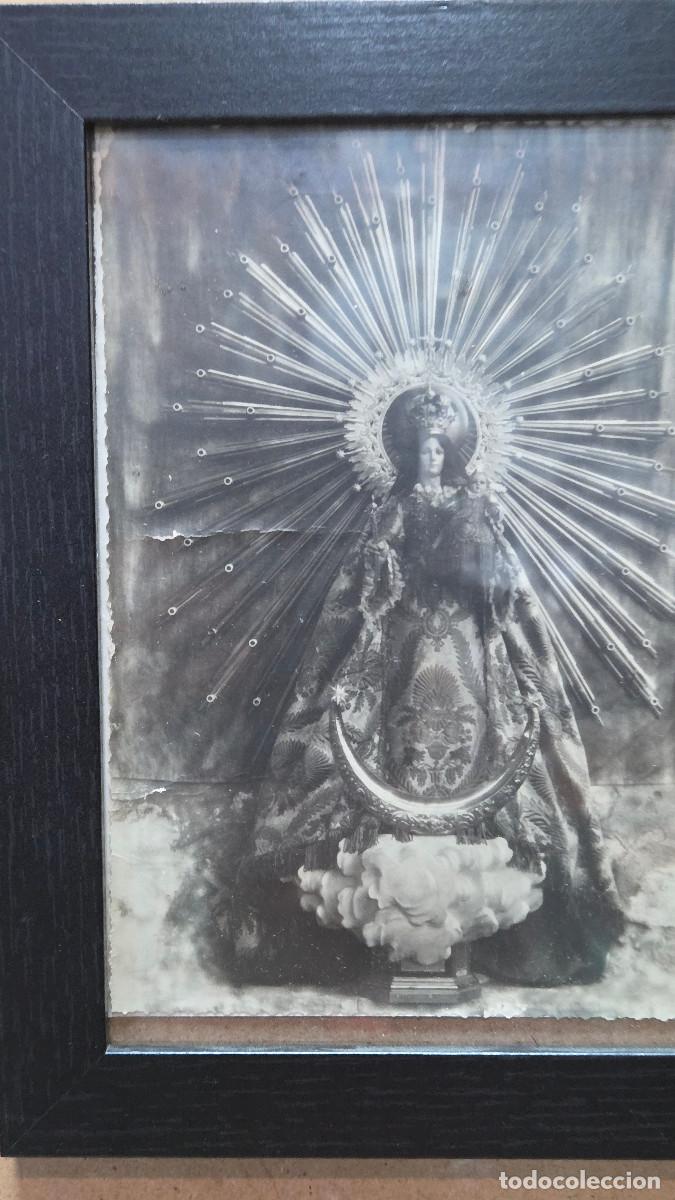 Vintage: cuadro con fotografia religiosa - Foto 2