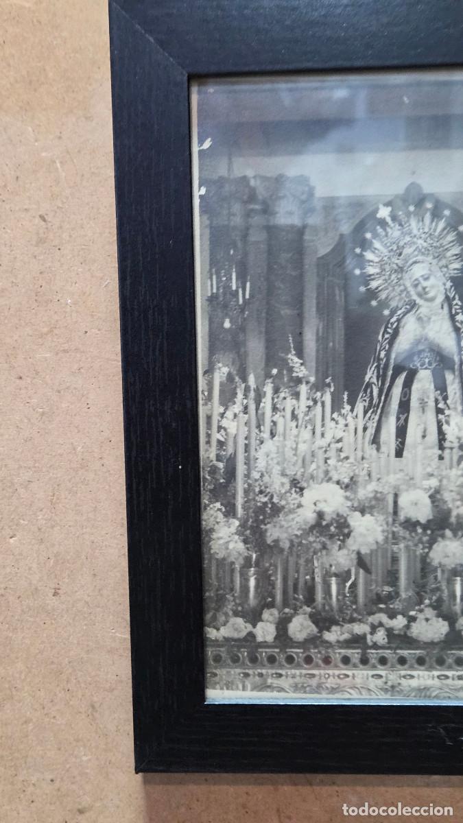 Vintage: cuadro con fotografia de la virgen - Foto 2