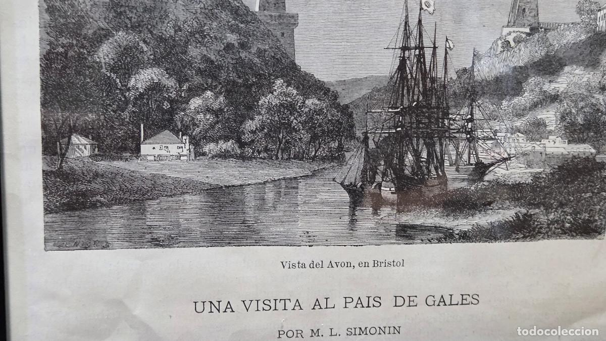 Vintage: cuadro con grabado antiguo - Foto 2