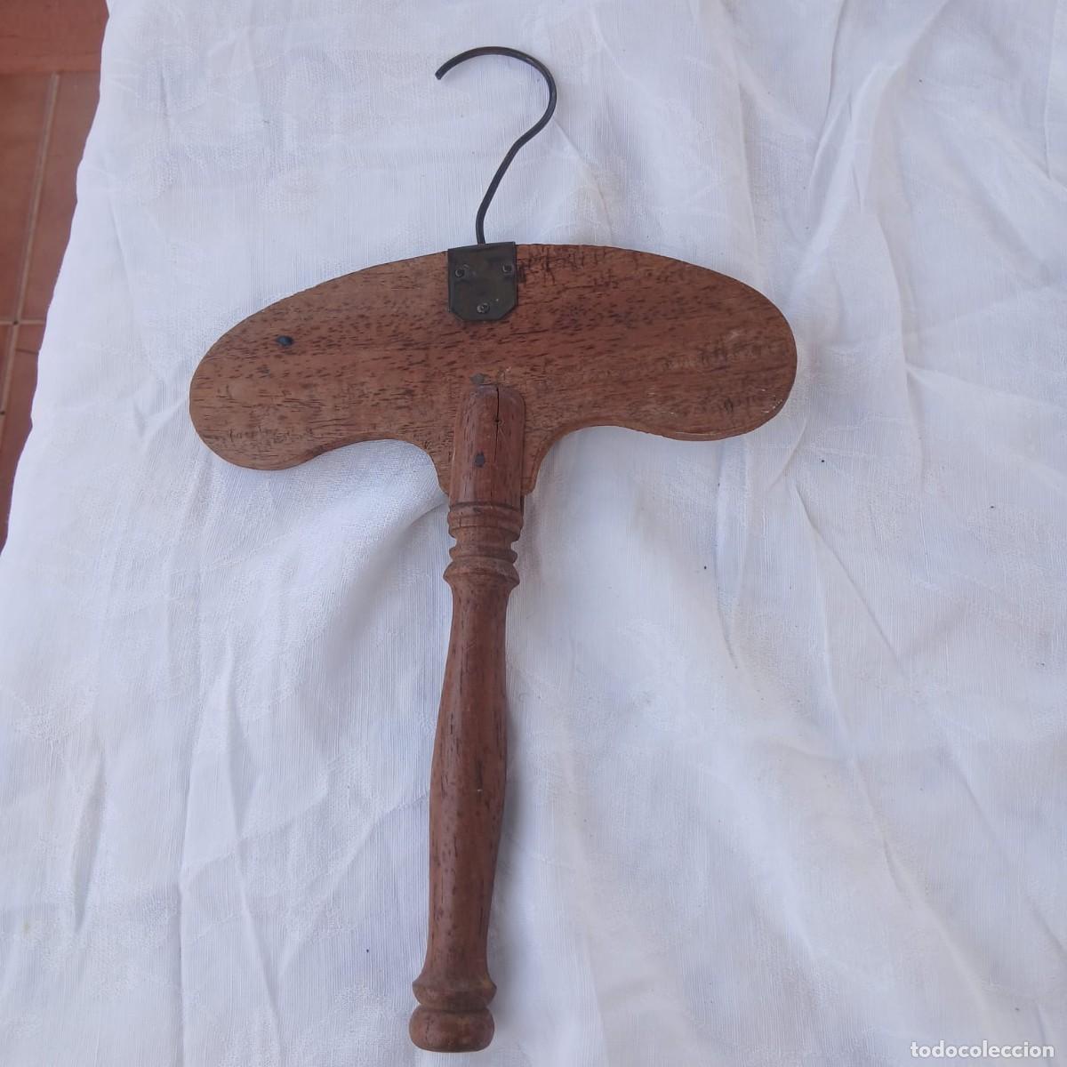 Vintage: Antigua percha de madera
