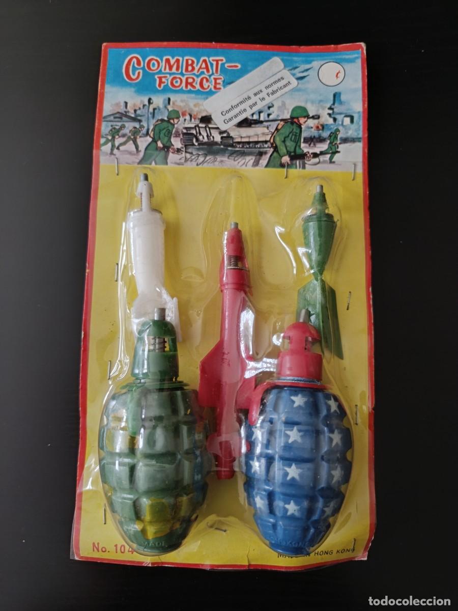 Vintage: Juguete Vintage Combat Force Bl&iacute;ster. A&ntilde;os 60/70.