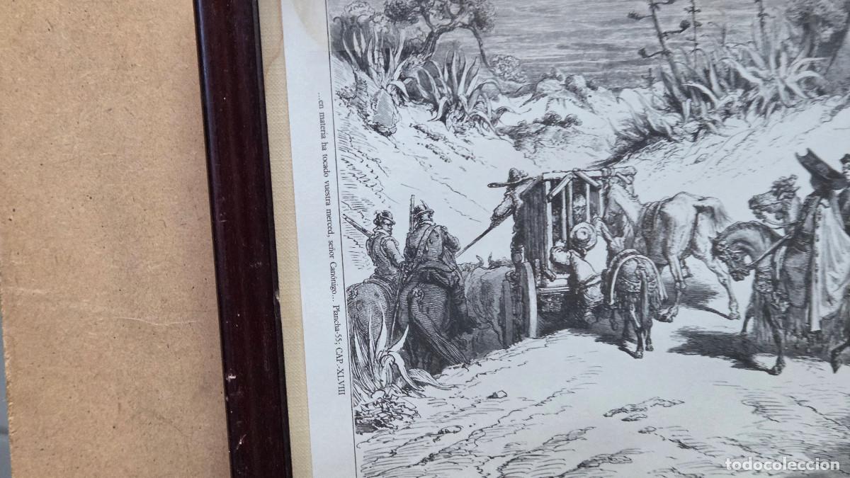 Vintage: cuadro con grabado antiguo - Foto 2